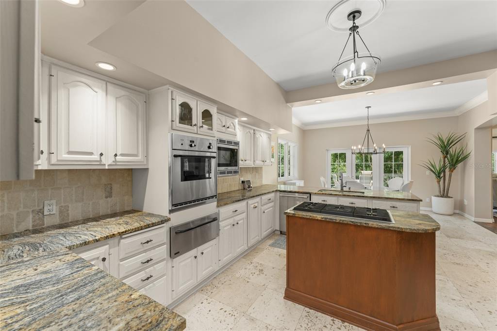 9731 Chestnut Ridge Drive Windermere, FL 34786 - Photo 13 of 57 a kitchen with stainless steel appliances granite countertop a stove a sink and a refrigerator