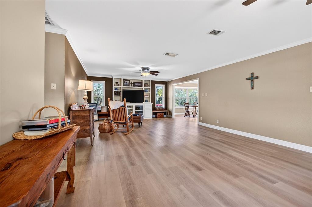 140 Harrell Road Howe, TX 75459 - Photo 6 of 40 a view of a dining room with furniture and wooden floor