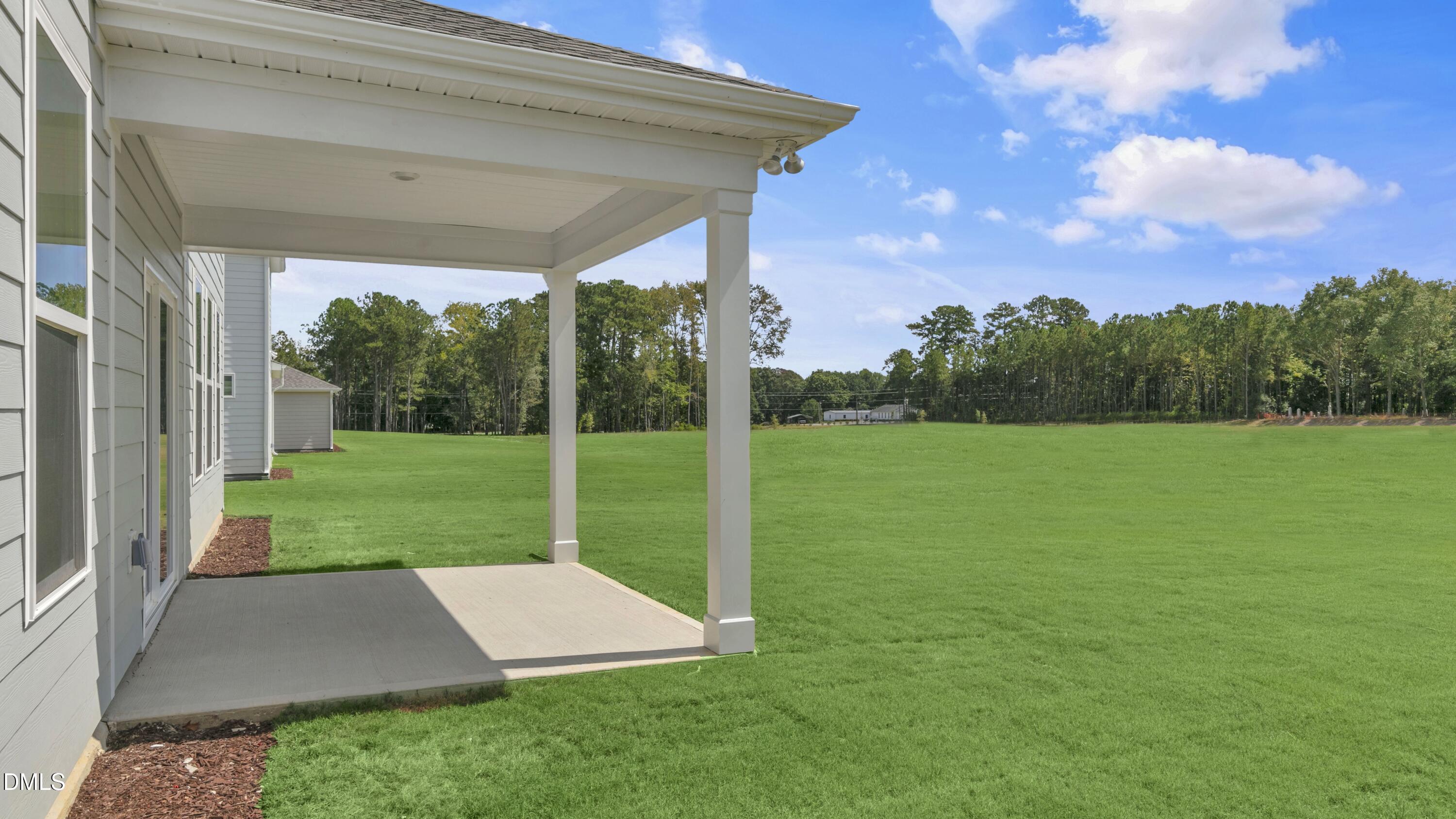 191 Gilmer Street Fuquay-Varina, NC 27526 - Photo 33 of 40 a view of a backyard with large trees