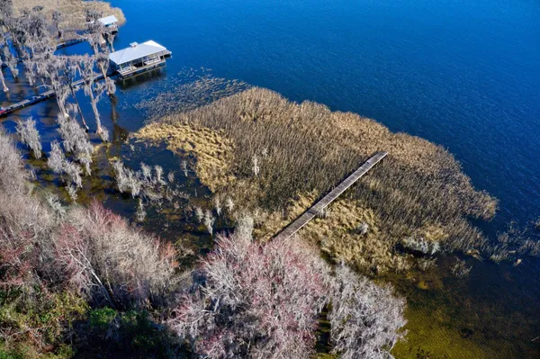 a view of swimming pool from a balcony