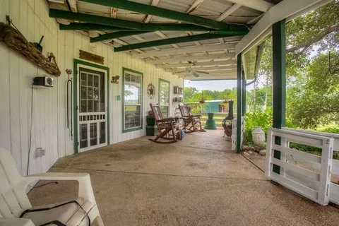 a outdoor space with chairs