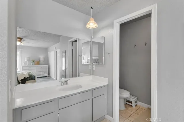 a bathroom with a sink double vanity and a mirror