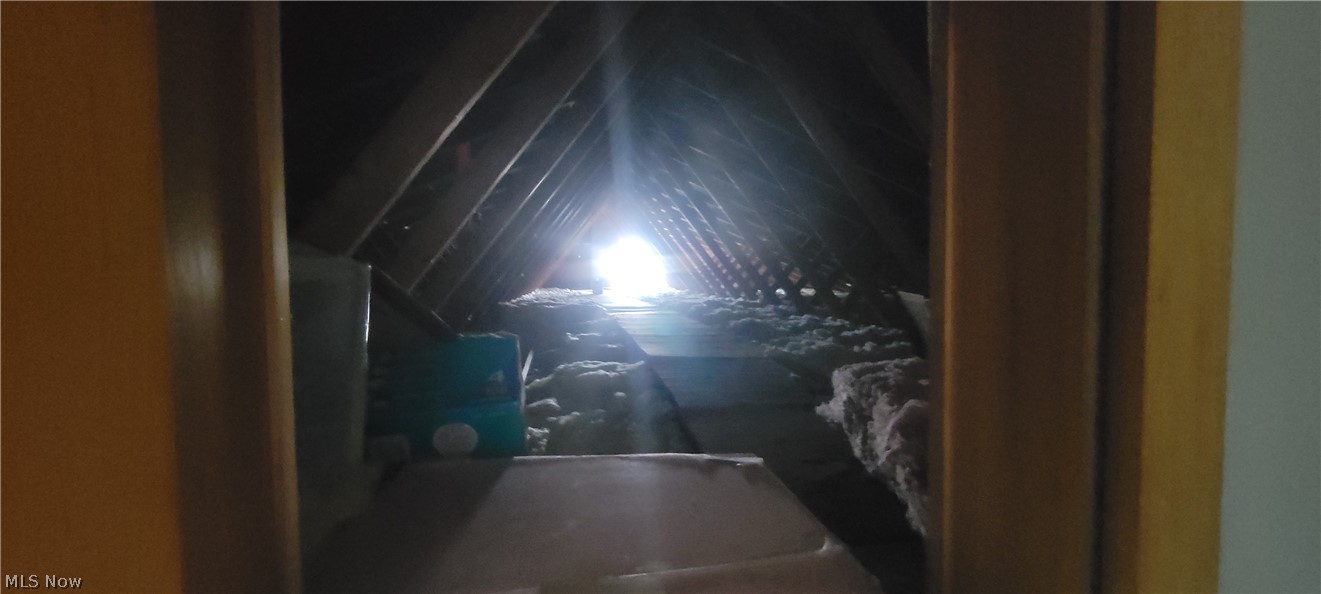 15560 Burton-Windsor Road Middlefield, OH 44062 - Photo 9 of 45 View of unfinished attic