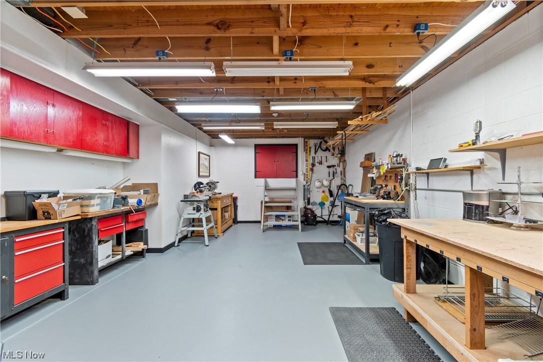 2655 Glenmont Road Northwest Canton, OH 44708 - Photo 28 of 34 Basement Workshop