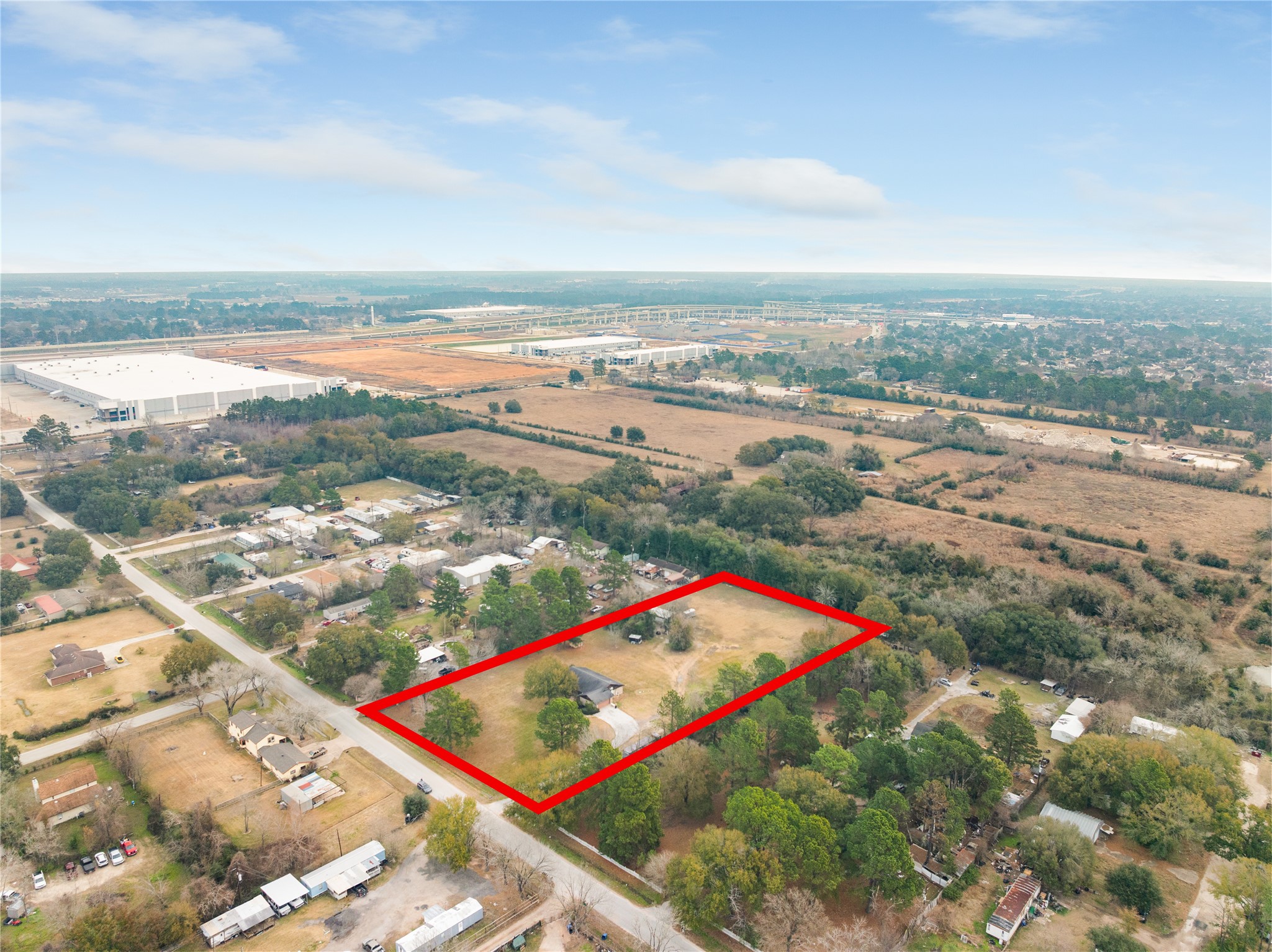 an aerial view of beach and ocean
