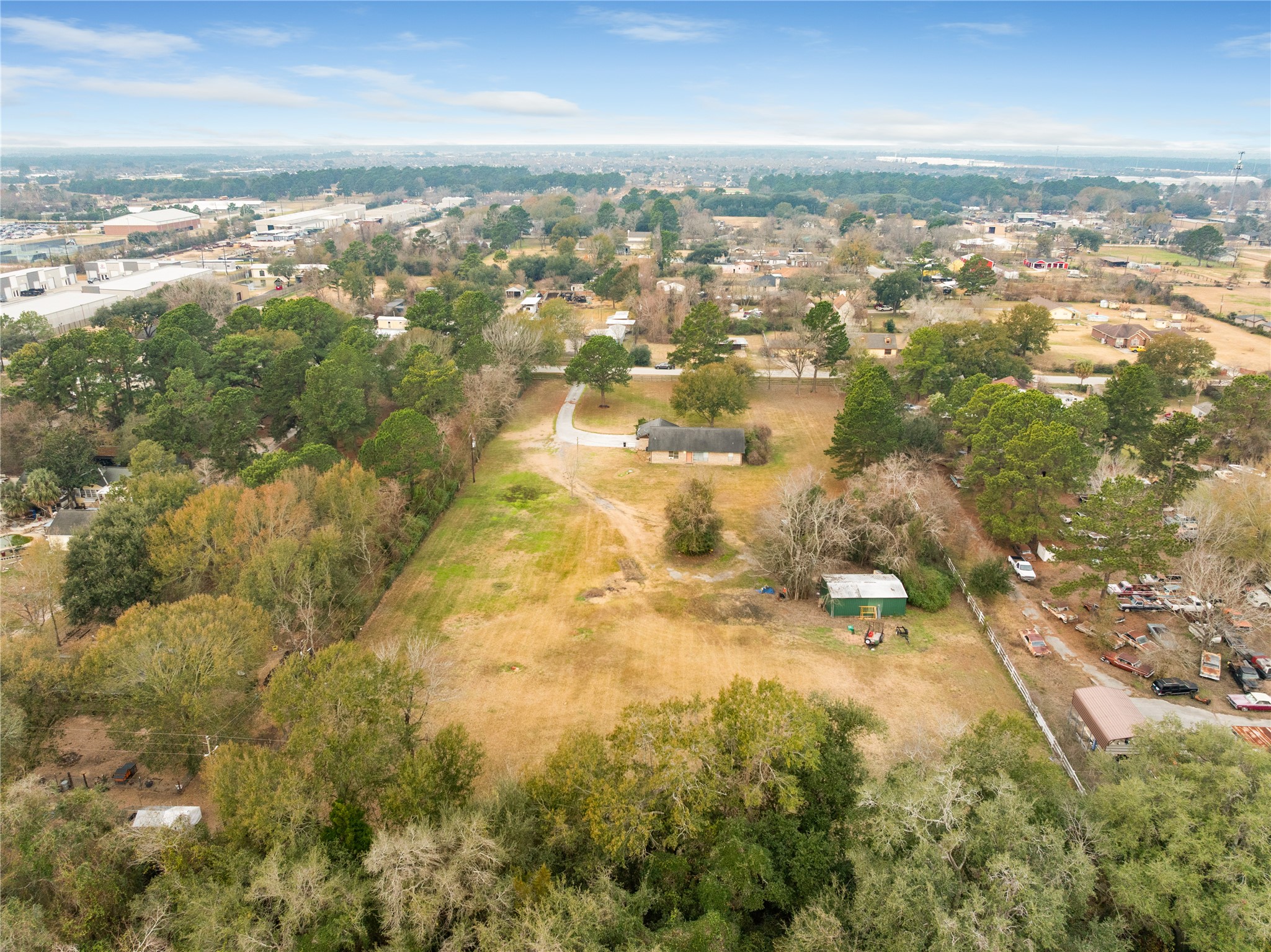 18914 Hamish Road Tomball, TX 77377 - Photo 6 of 39 an aerial view of residential building with parking space