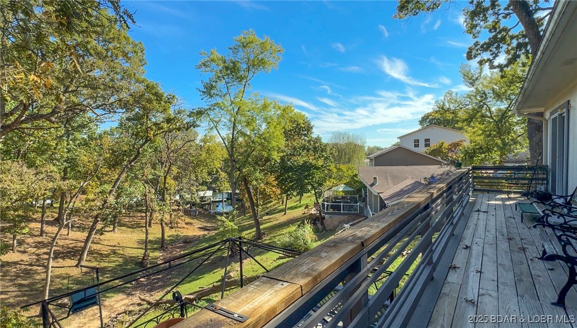 31945 Idle Wild Road Gravois Mills, MO 65037 - Photo 3 of 57 VIEW from Upper Level Deck