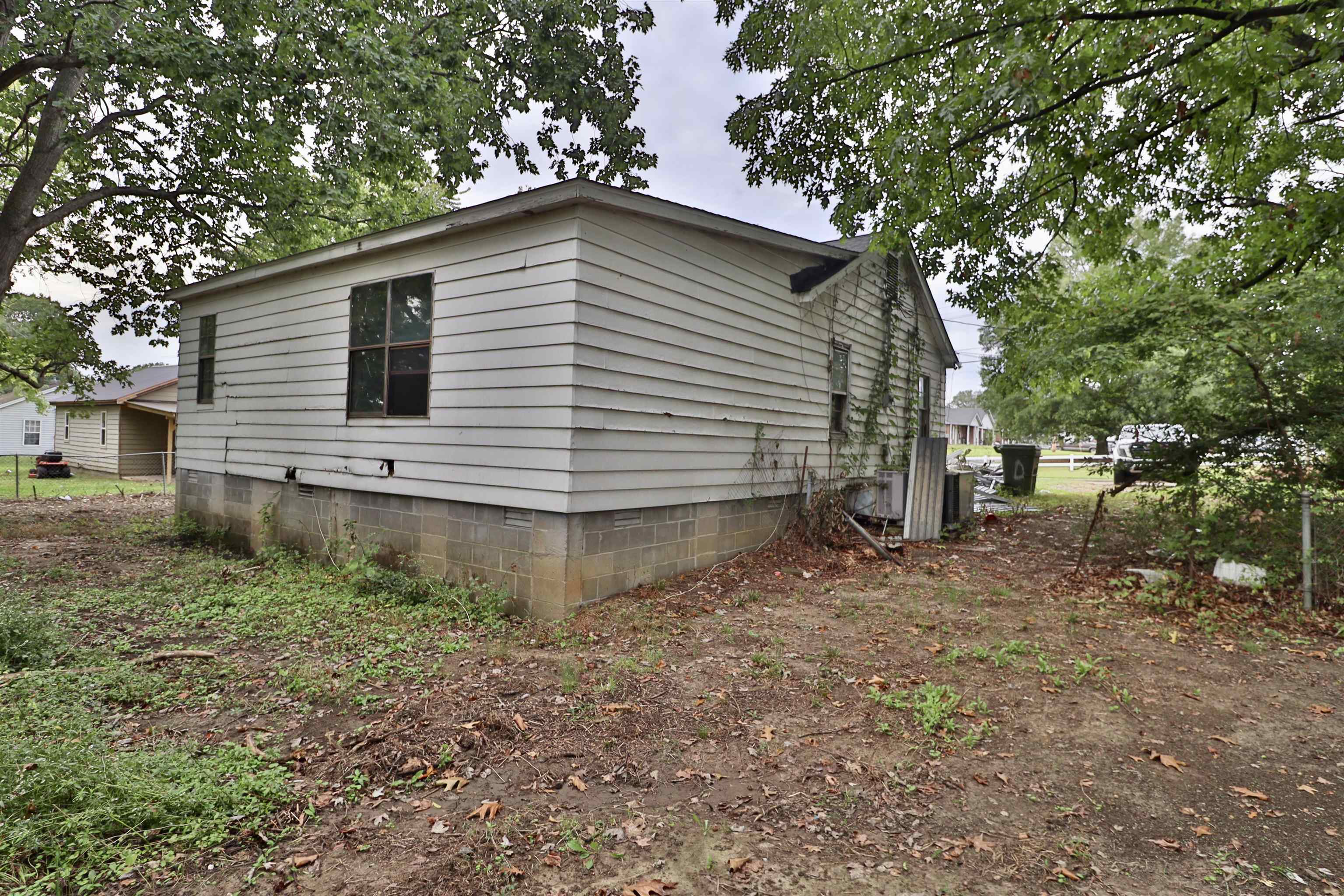 224 Kellar Avenue Ripley, TN 38063 - Photo 22 of 26 a backyard of a house with plants and large tree