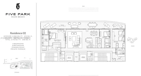 $6,799,000 | 501 West Avenue, Unit 4102, Miami Beach, FL 33139