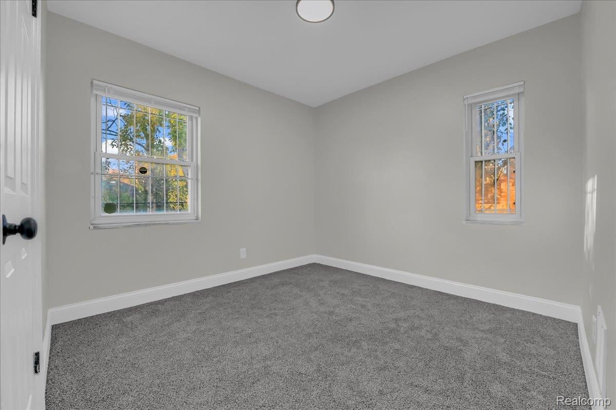 16717 Fielding Street Detroit, MI 48219 - Photo 23 of 46 Carpeted spare room with baseboards
