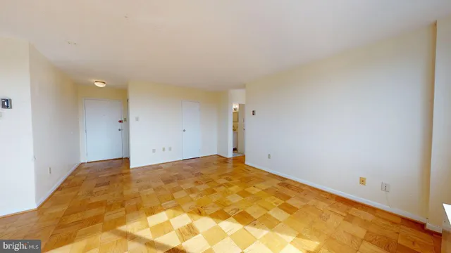 a view of empty room