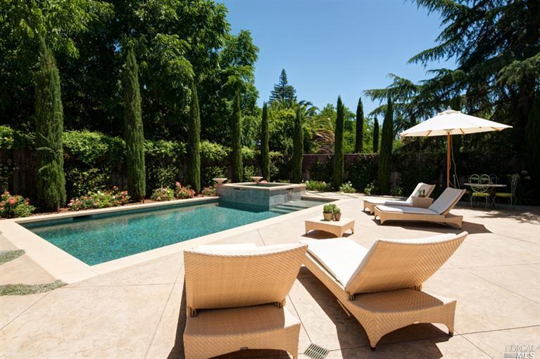 a view of outdoor space yard swimming pool and patio