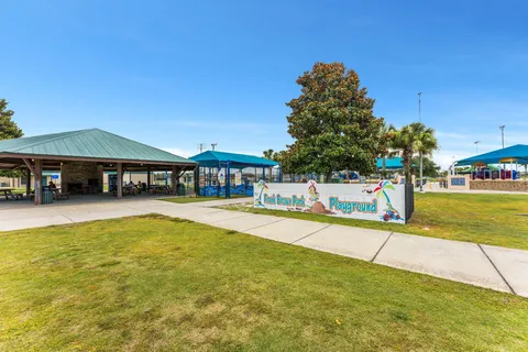 a view of an and white house