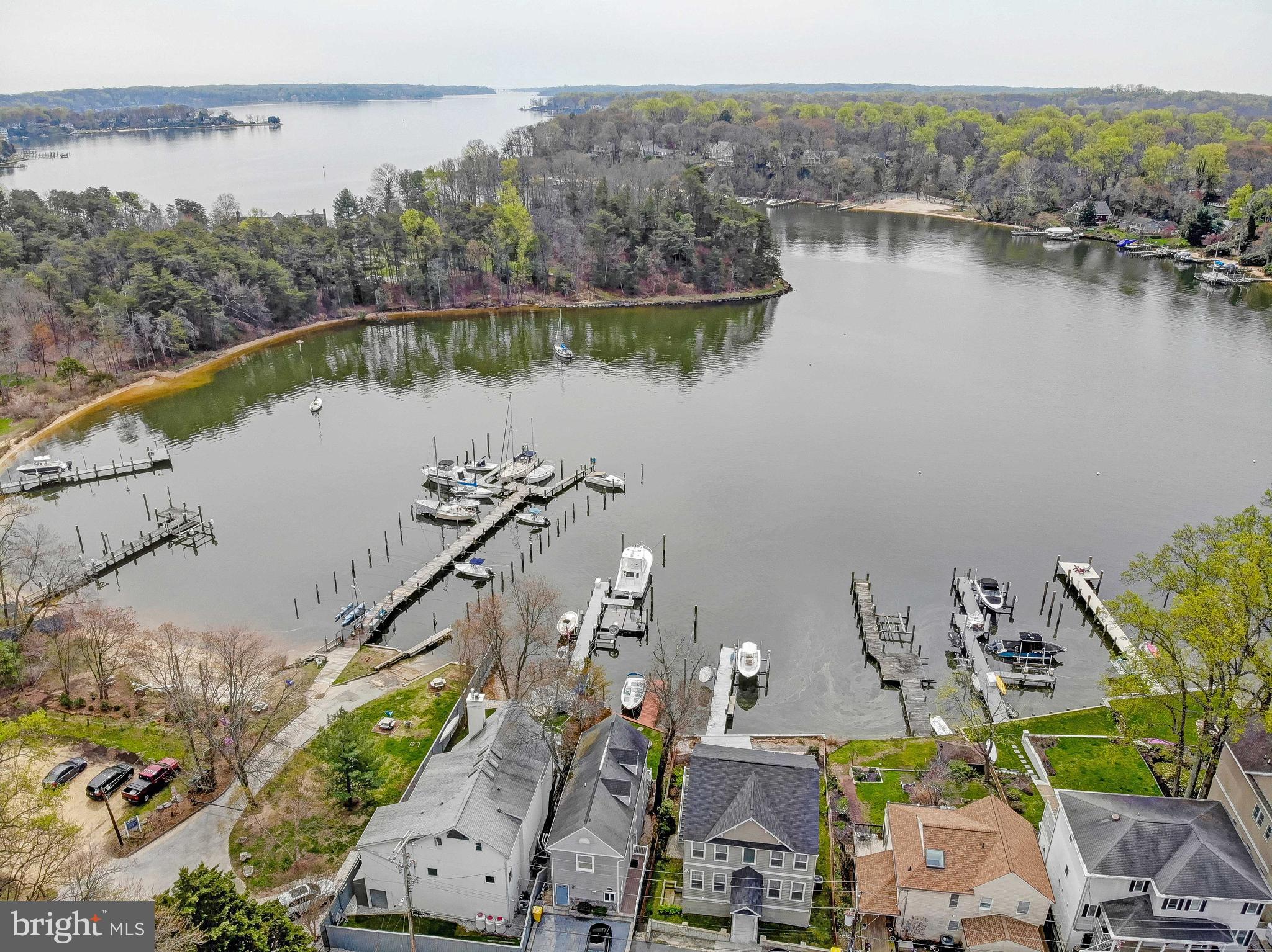718 Shore Road Severna Park, MD 21146 - Photo 42 of 49 Location re: river