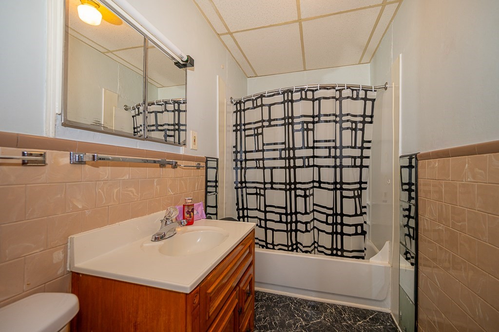 19 Fifth Avenue Worcester, MA 01607 - Photo 16 of 42 a bathroom with a sink toilet and shower