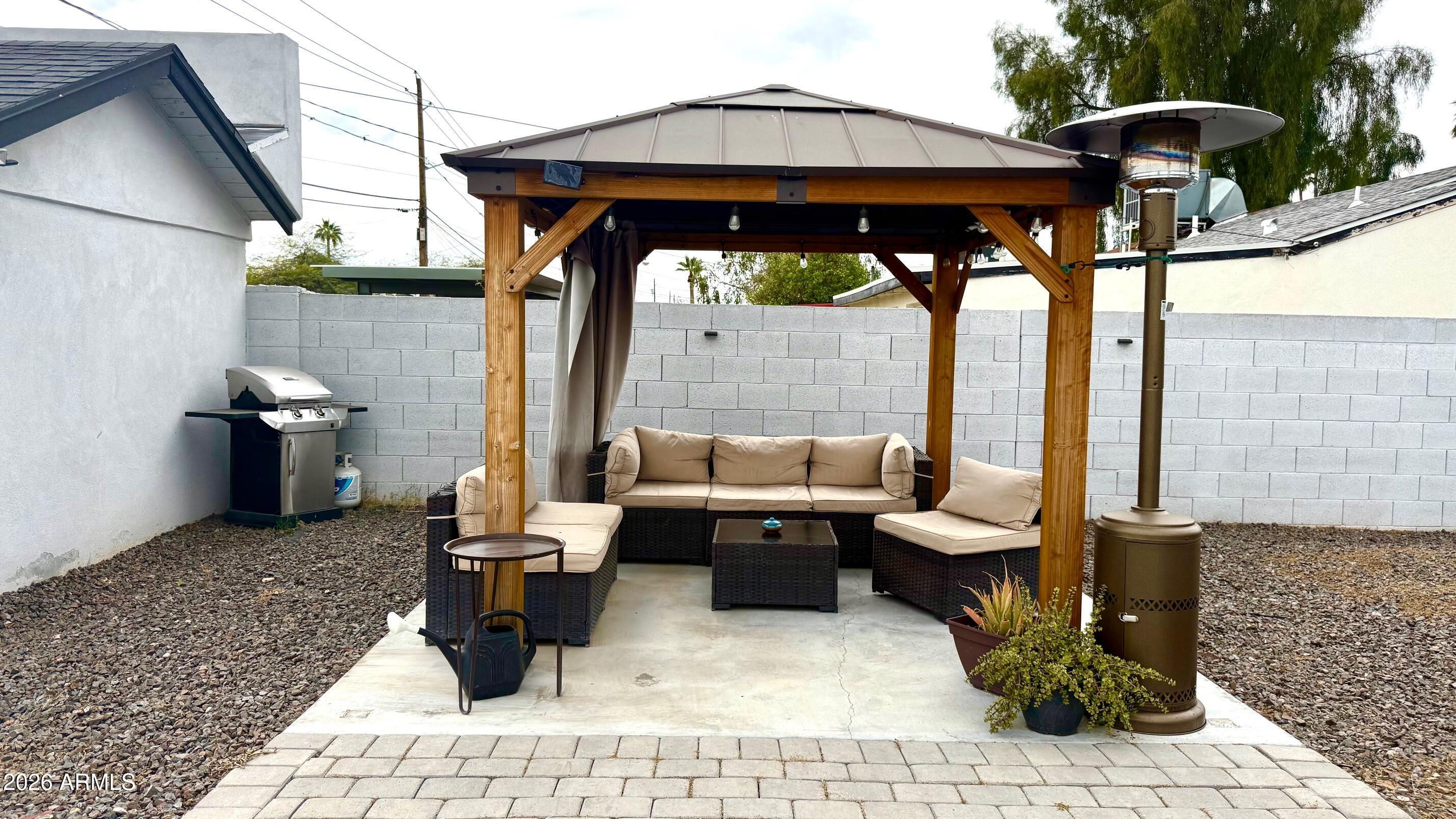 1109 West Indian School Road Phoenix, AZ 85013 - Photo 30 of 38 a view of outdoor space yard patio and deck
