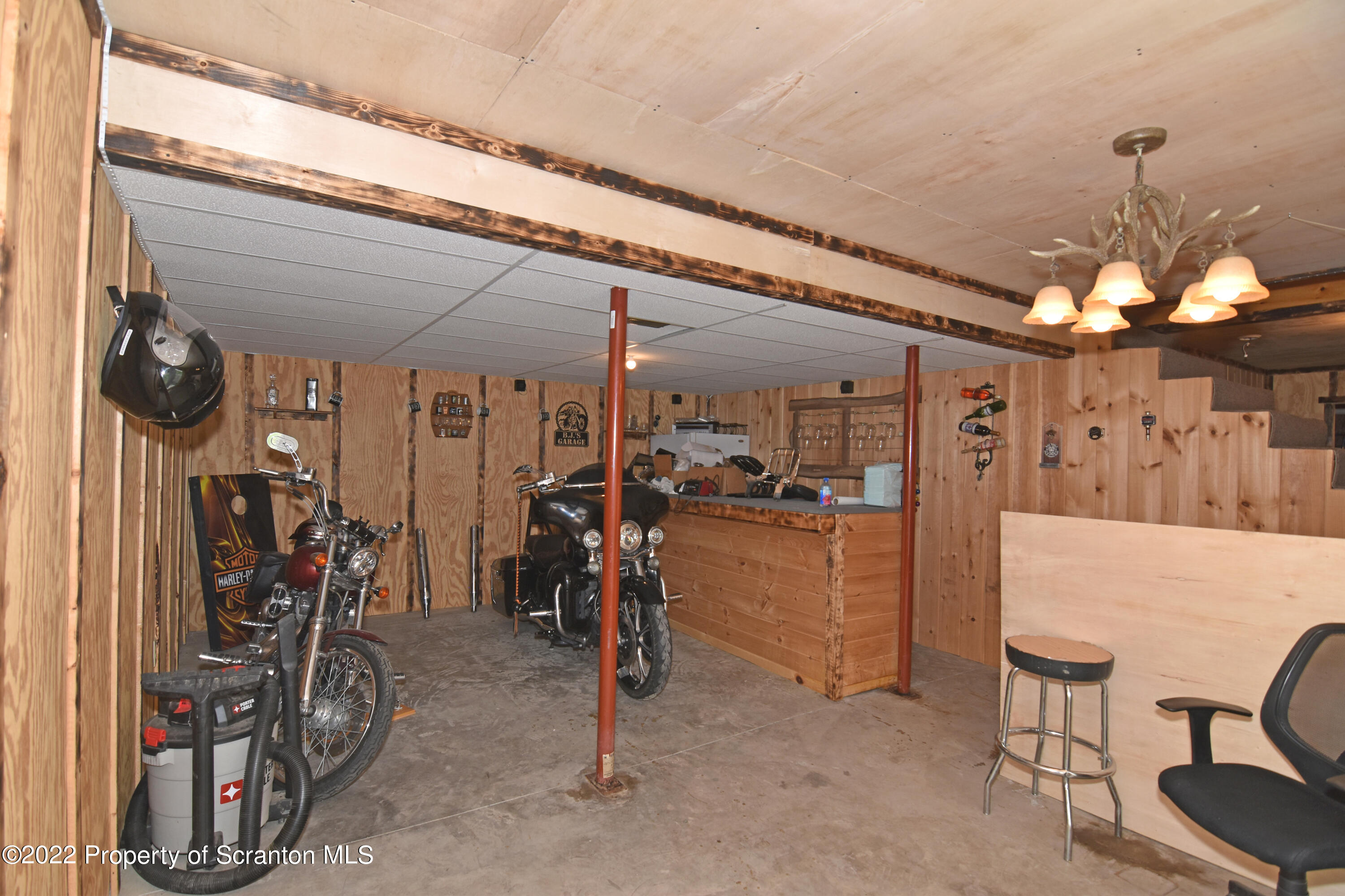209 Oliver Road Meshoppen, PA 18630 - Photo 21 of 24 a view of a room with gym equipment