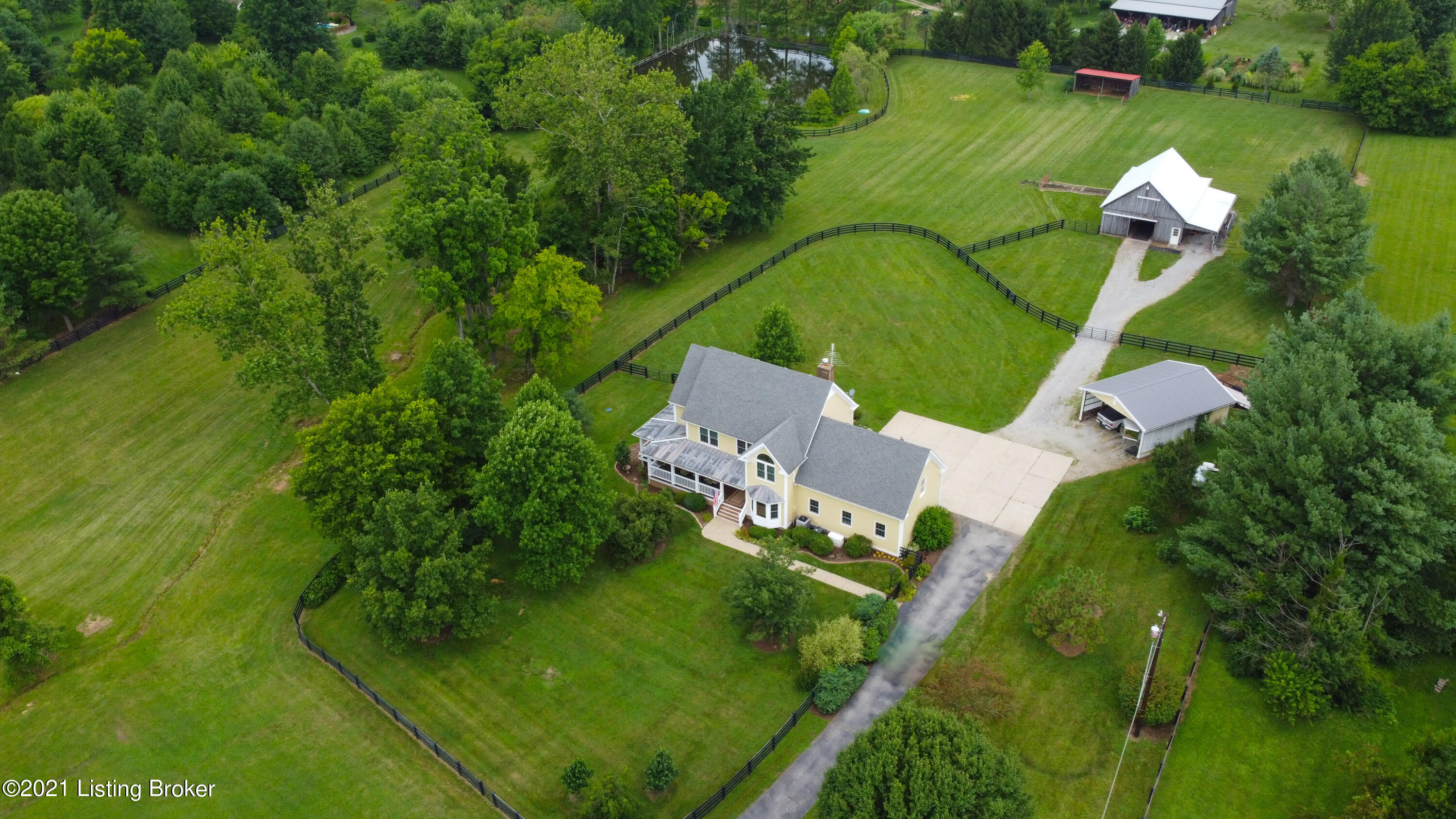 2847 Conner Station Road Simpsonville, KY 40067 - Photo 58 of 64 drone (2 of 3)