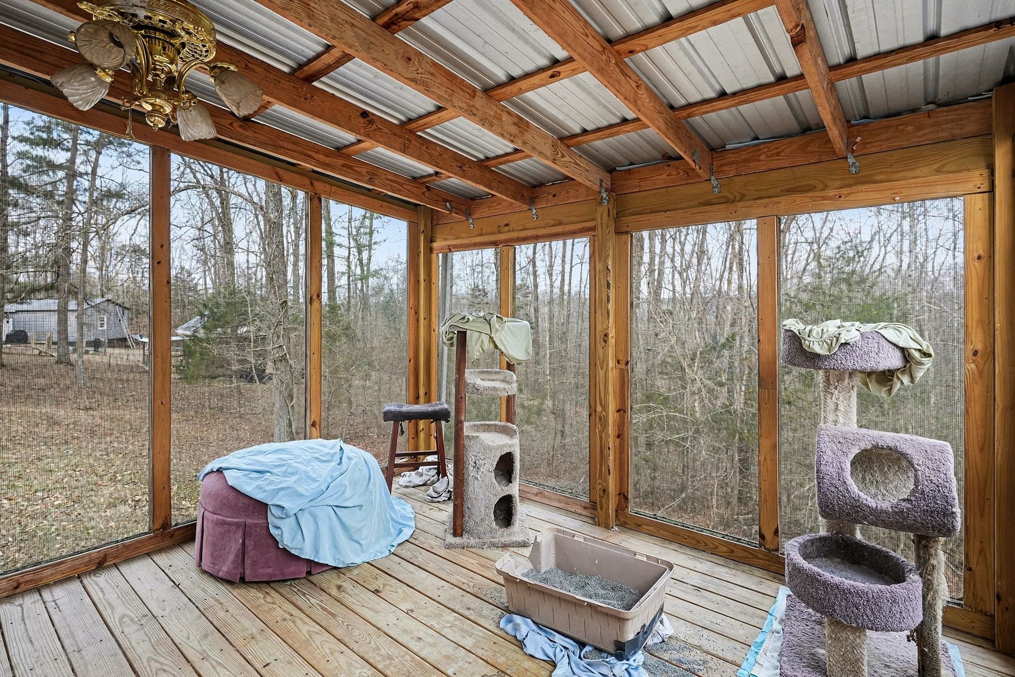 8896 Greer Road Lyles, TN 37098 - Photo 23 of 30 a room with wooden floor table and chairs