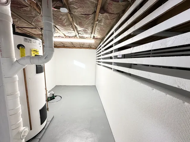 a view of storage and utility room