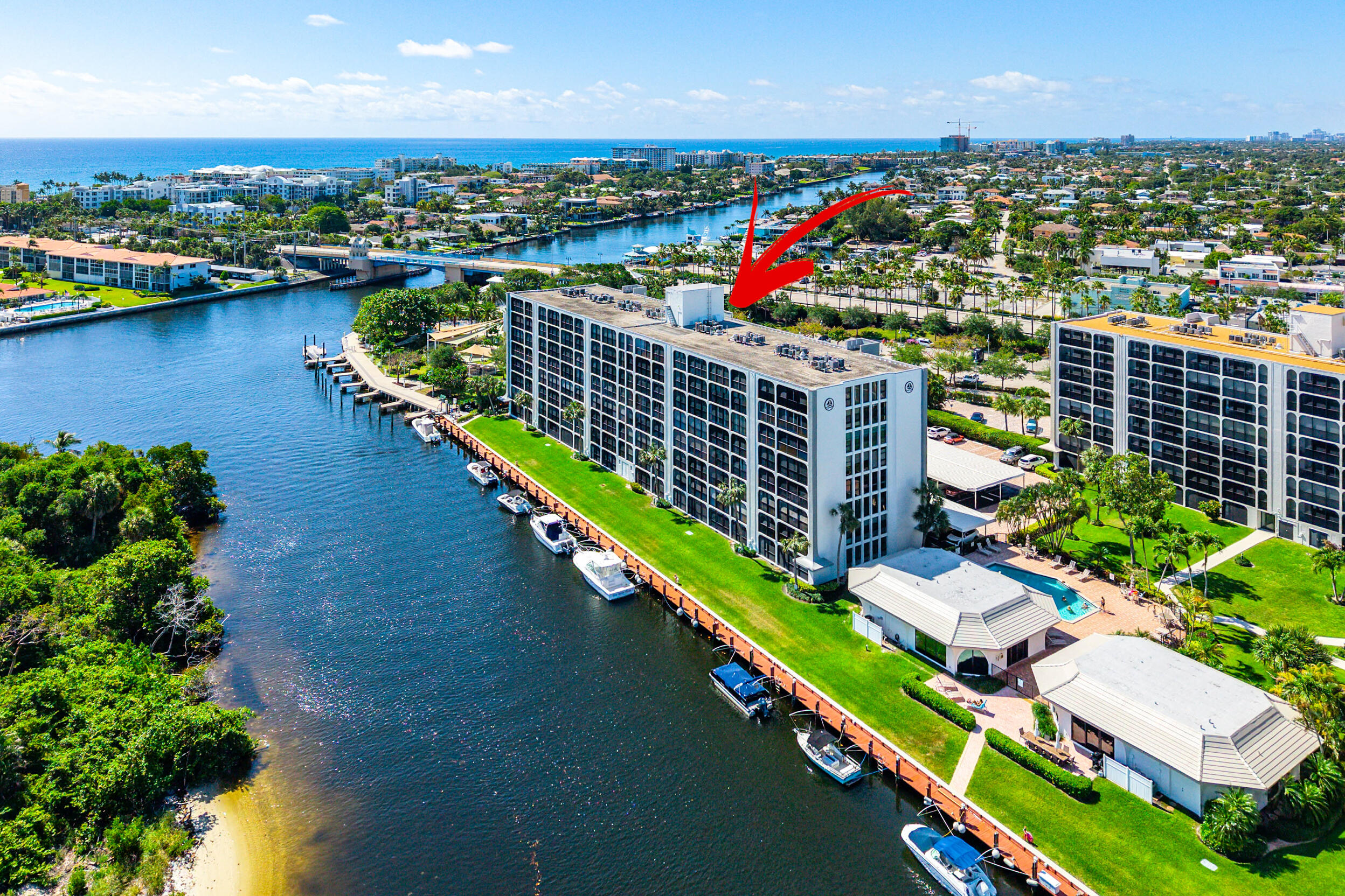 1631 Riverview Road, Unit 505 Deerfield Beach, FL 33441 - Photo 19 of 23 Aerial