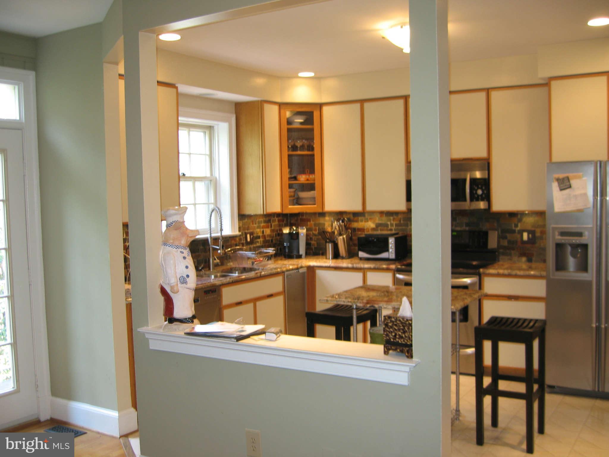 8004 Rising Ridge Road Bethesda, MD 20817 - Photo 10 of 30 View of Kitchen from Family Room