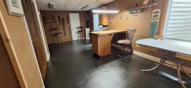 a view of storage and utility room