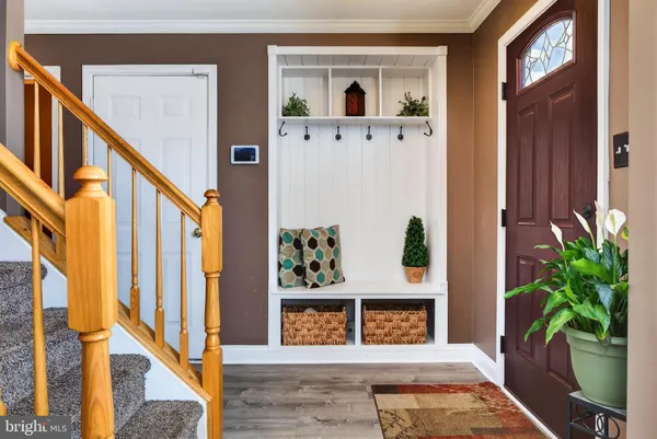 a view of an entryway