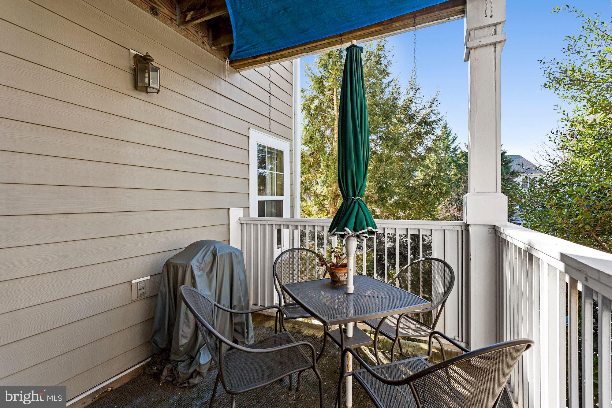 1720 Lake Shore Crest Drive, Unit 22 Reston, VA 20190 - Photo 28 of 35 Relax and kick back on your private deck patio!