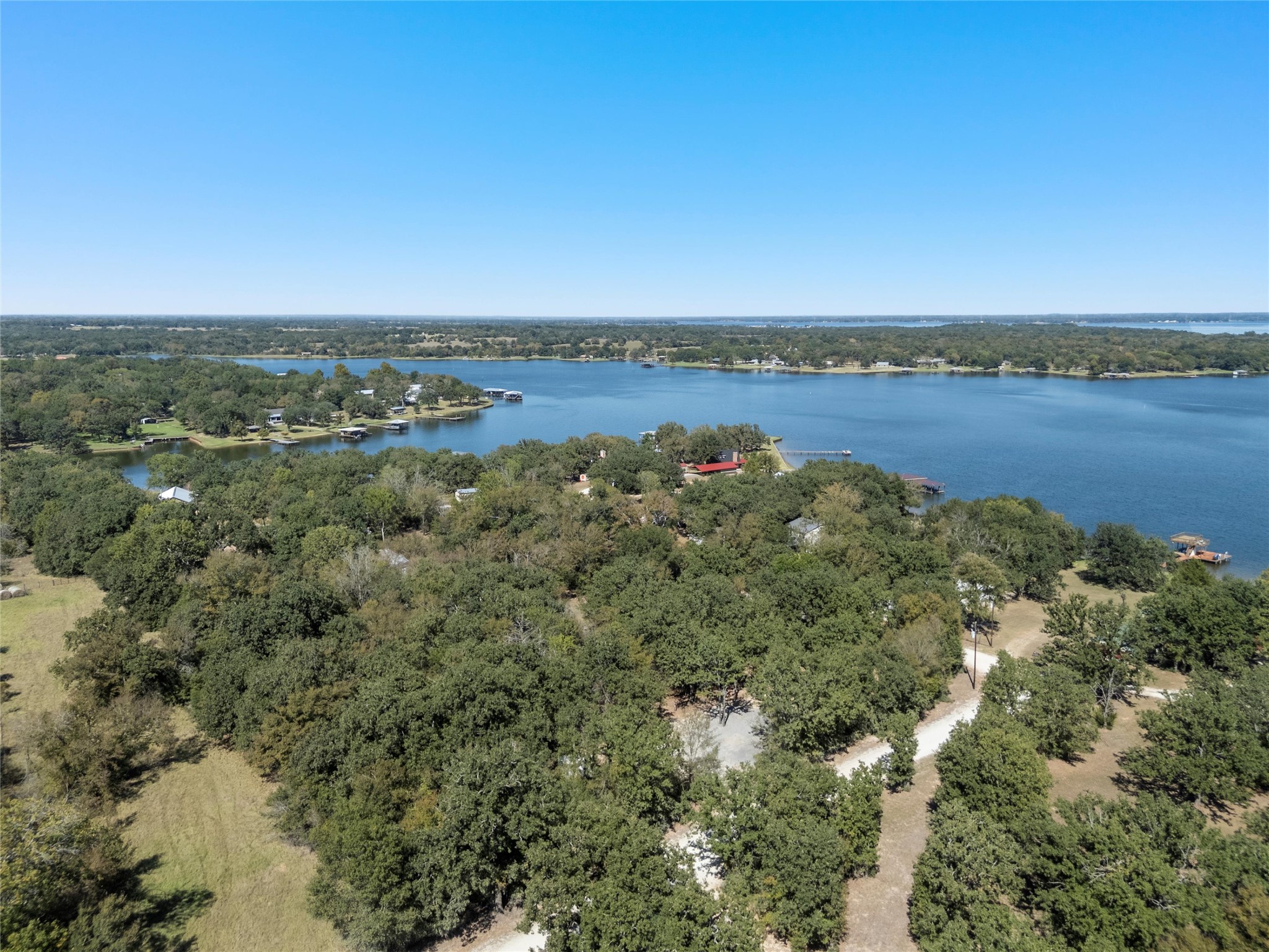19597 Staceys Lndg Road Thornton, TX 76687 - Photo 11 of 13 an aerial view of mountain with lake view