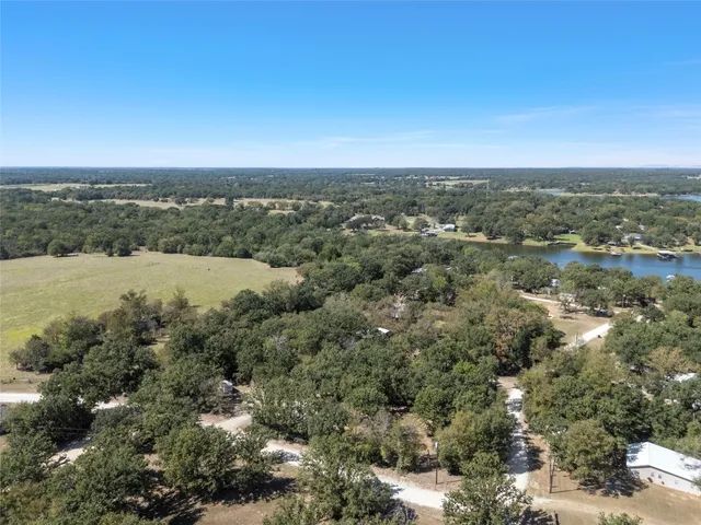 an aerial view of forest