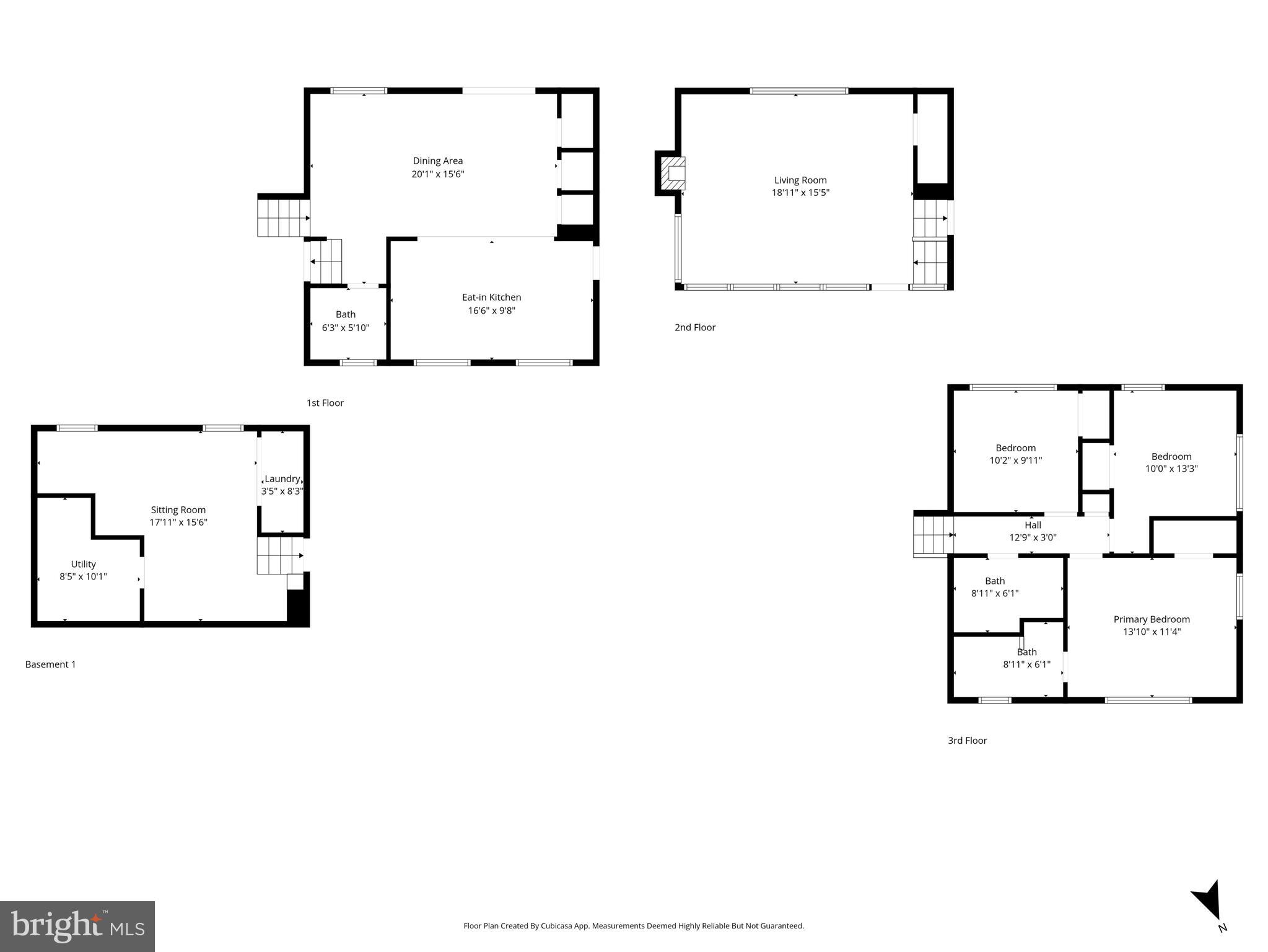 5004 Regency Place Alexandria, VA 22304 - Photo 25 of 36 a picture of floor plan