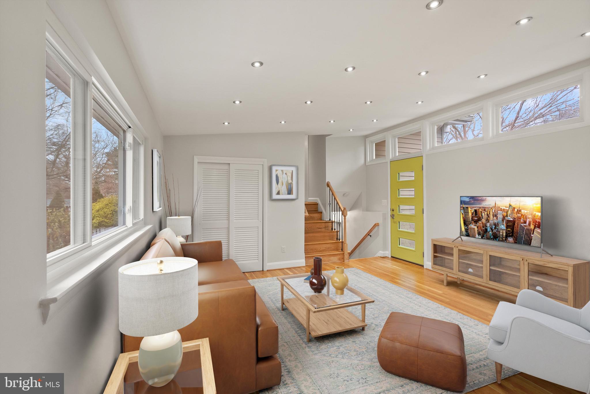 5004 Regency Place Alexandria, VA 22304 - Photo 4 of 36 a living room with furniture and a large window