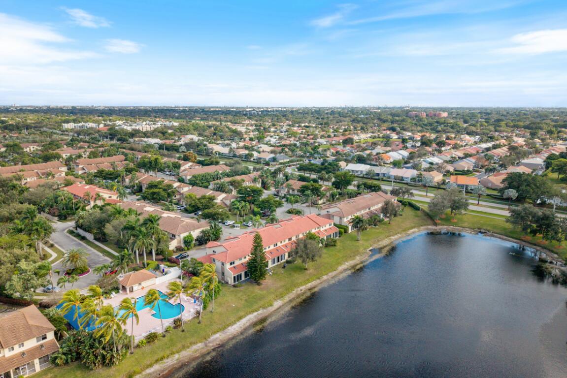 6800 Via Regina Boca Raton, FL 33433 - Photo 54 of 58 an aerial view of a city