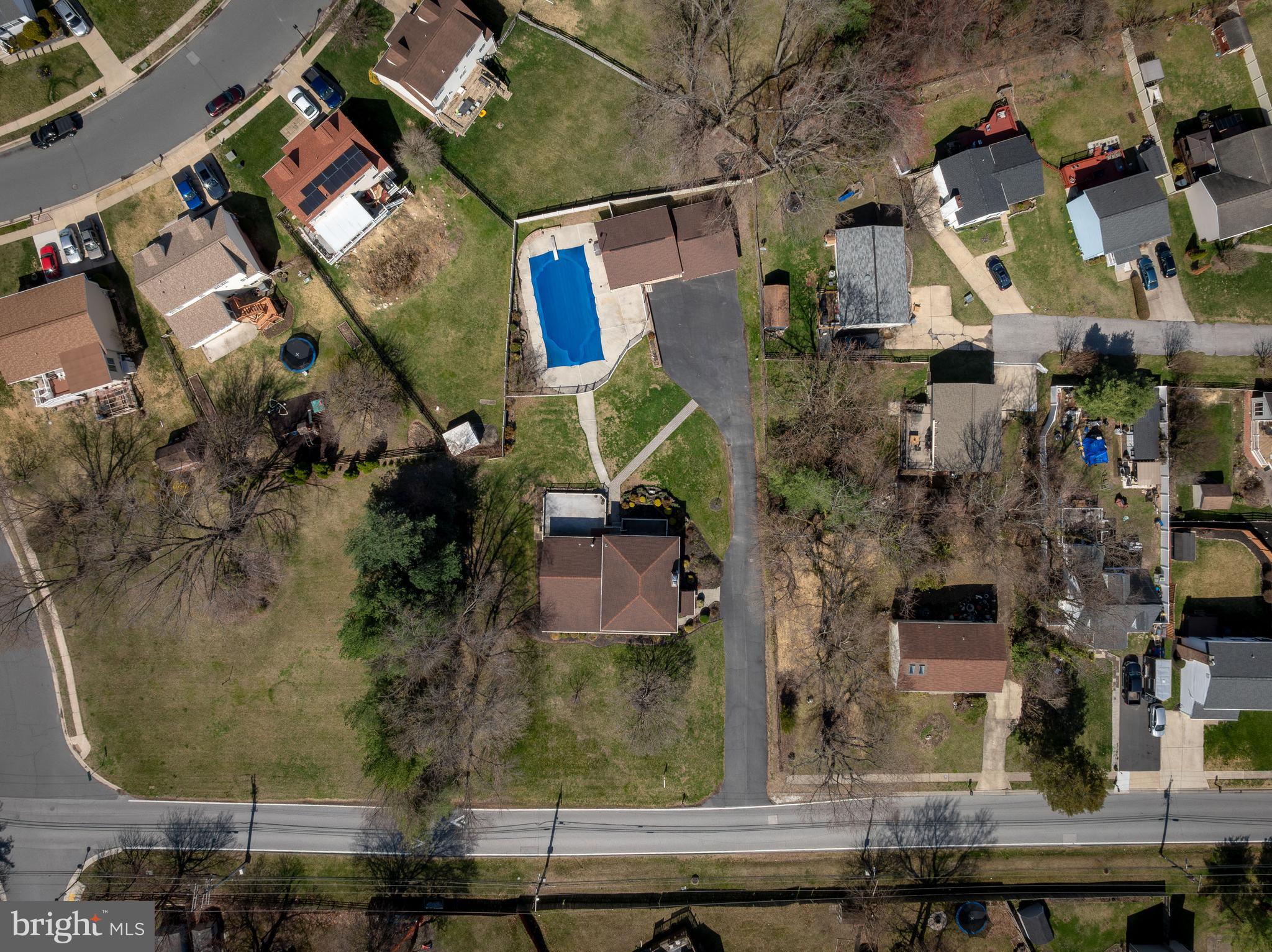 5030 Silver Spring Road Perry Hall, MD 21128 - Photo 18 of 97 an aerial view of residential houses with outdoor space