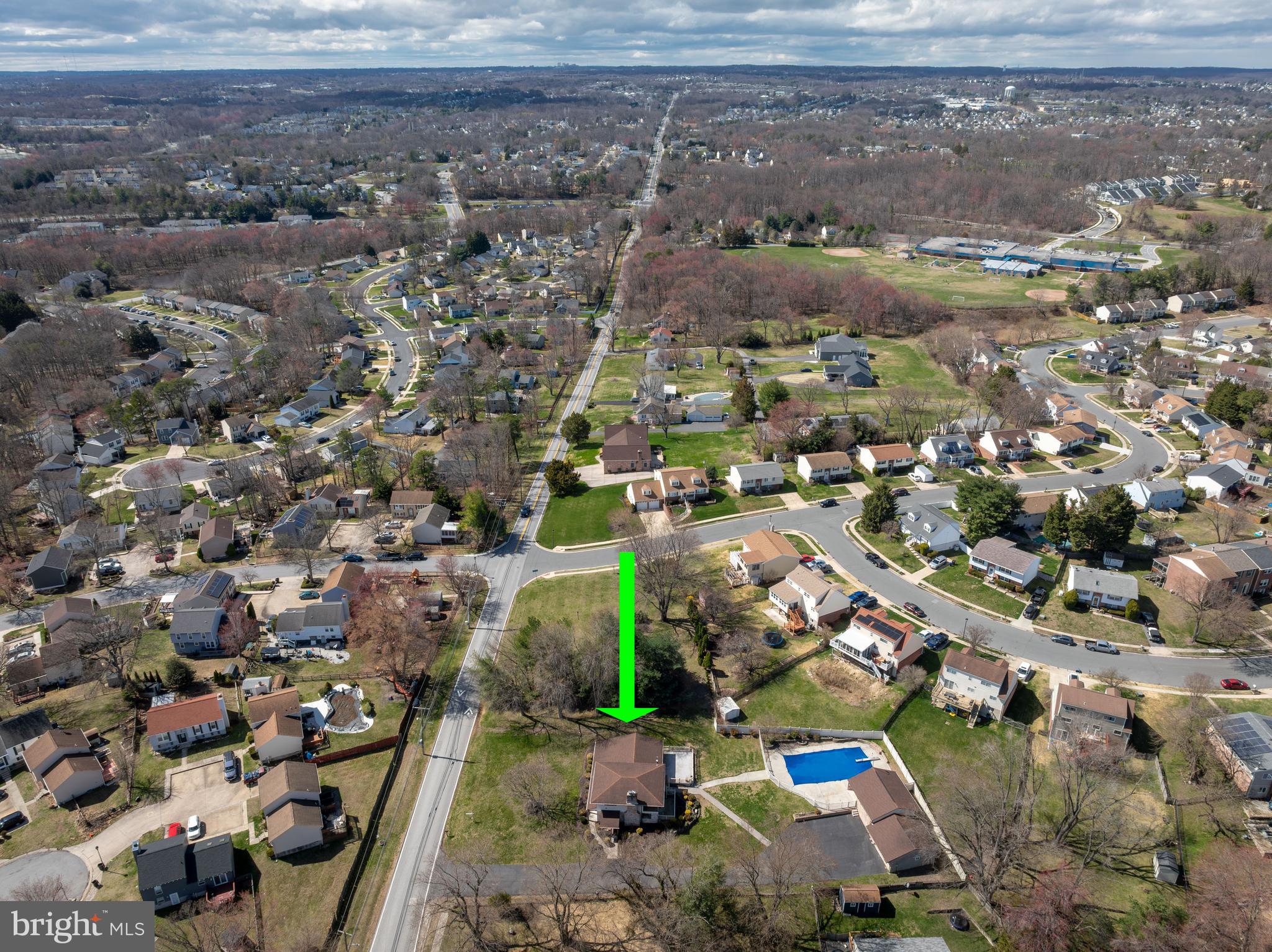 5030 Silver Spring Road Perry Hall, MD 21128 - Photo 22 of 97 an aerial view of a city