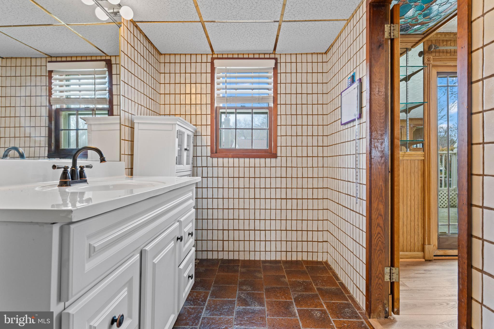 5030 Silver Spring Road Perry Hall, MD 21128 - Photo 61 of 97 a bathroom with a shower and a sink