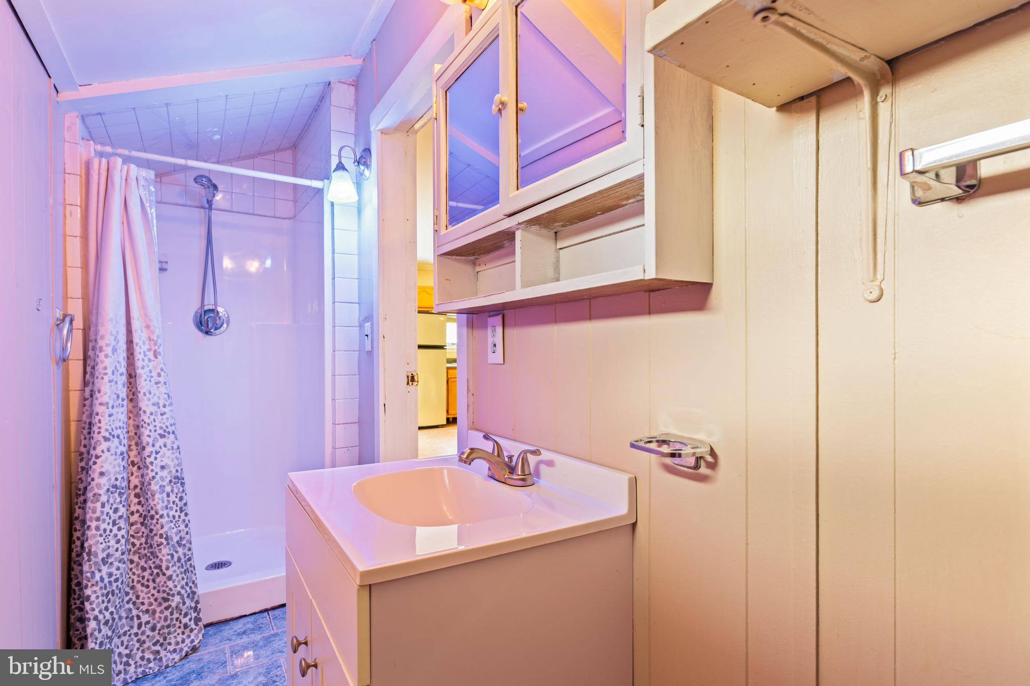 5030 Silver Spring Road Perry Hall, MD 21128 - Photo 80 of 97 a bathroom with a sink and a mirror