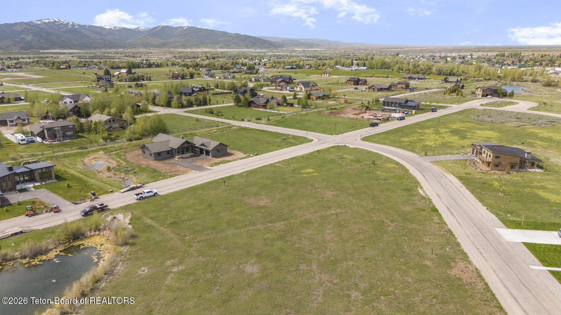 9624 Timberline Loop Victor, ID 83455 - Photo 4 of 11 4 Aerial West View