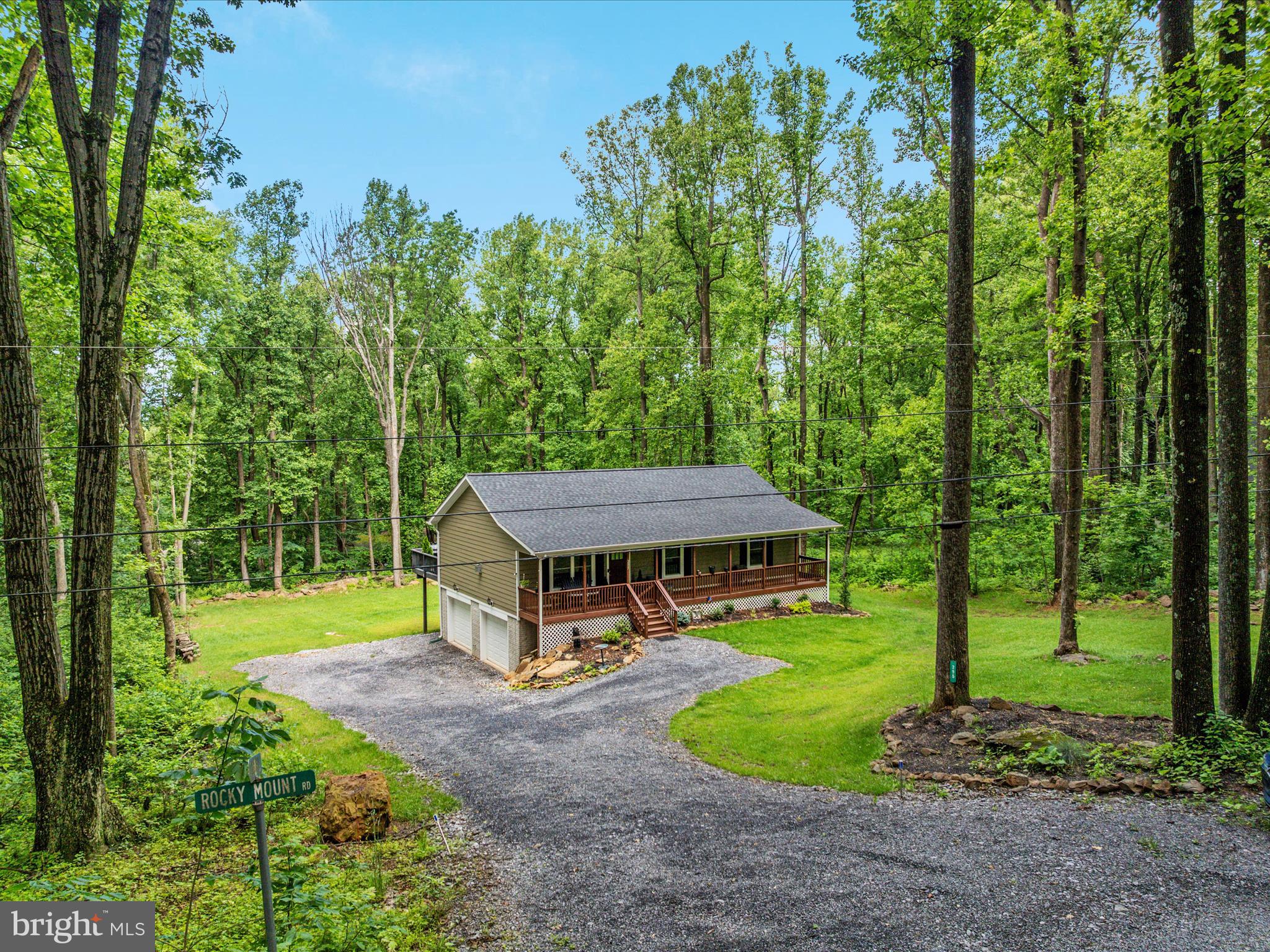 295 Rocky Mt Road Linden, VA 22642 - Photo 37 of 39 DJI_0030_295 Rocky Mt Rd - Absolute Altitude -6 -