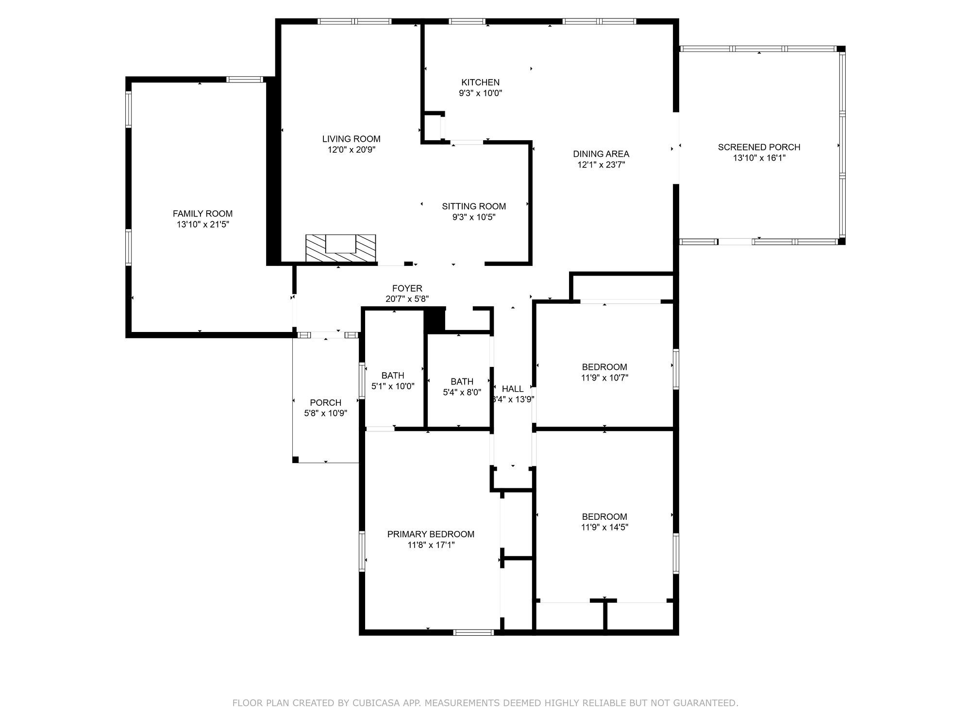 2573 E Road Mobile, AL 36693 - Photo 45 of 45 View of room layout