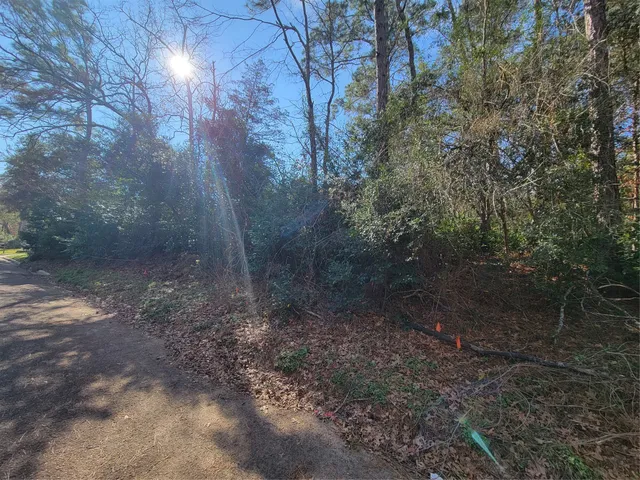a backyard of a house