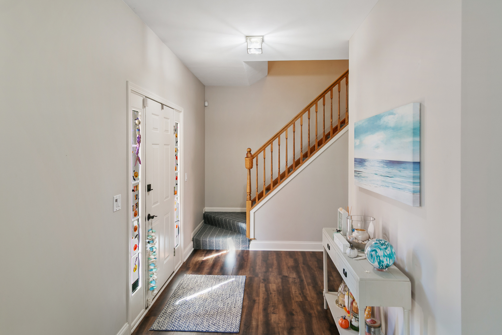 338 Millstream Lane Oswego, IL 60543 - Photo 10 of 26 a view of entryway with wooden floor
