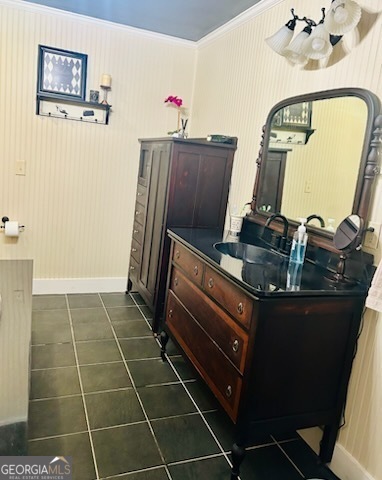 3 South Spring Street Claxton, GA 30417 - Photo 11 of 17 a bathroom with a sink and a mirror
