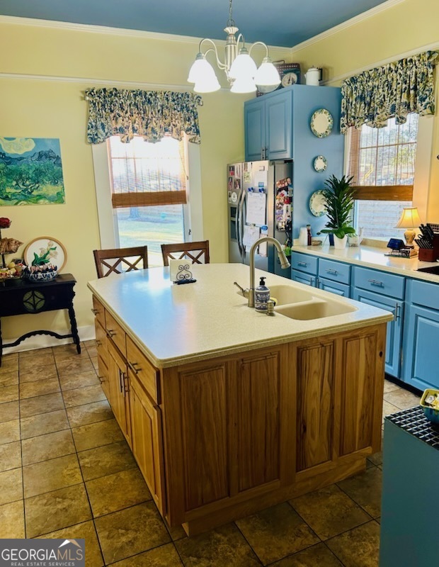 3 South Spring Street Claxton, GA 30417 - Photo 5 of 17 a kitchen with sink and view of living room