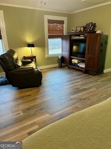 3 South Spring Street Claxton, GA 30417 - Photo 9 of 17 a living room with furniture and flat screen tv