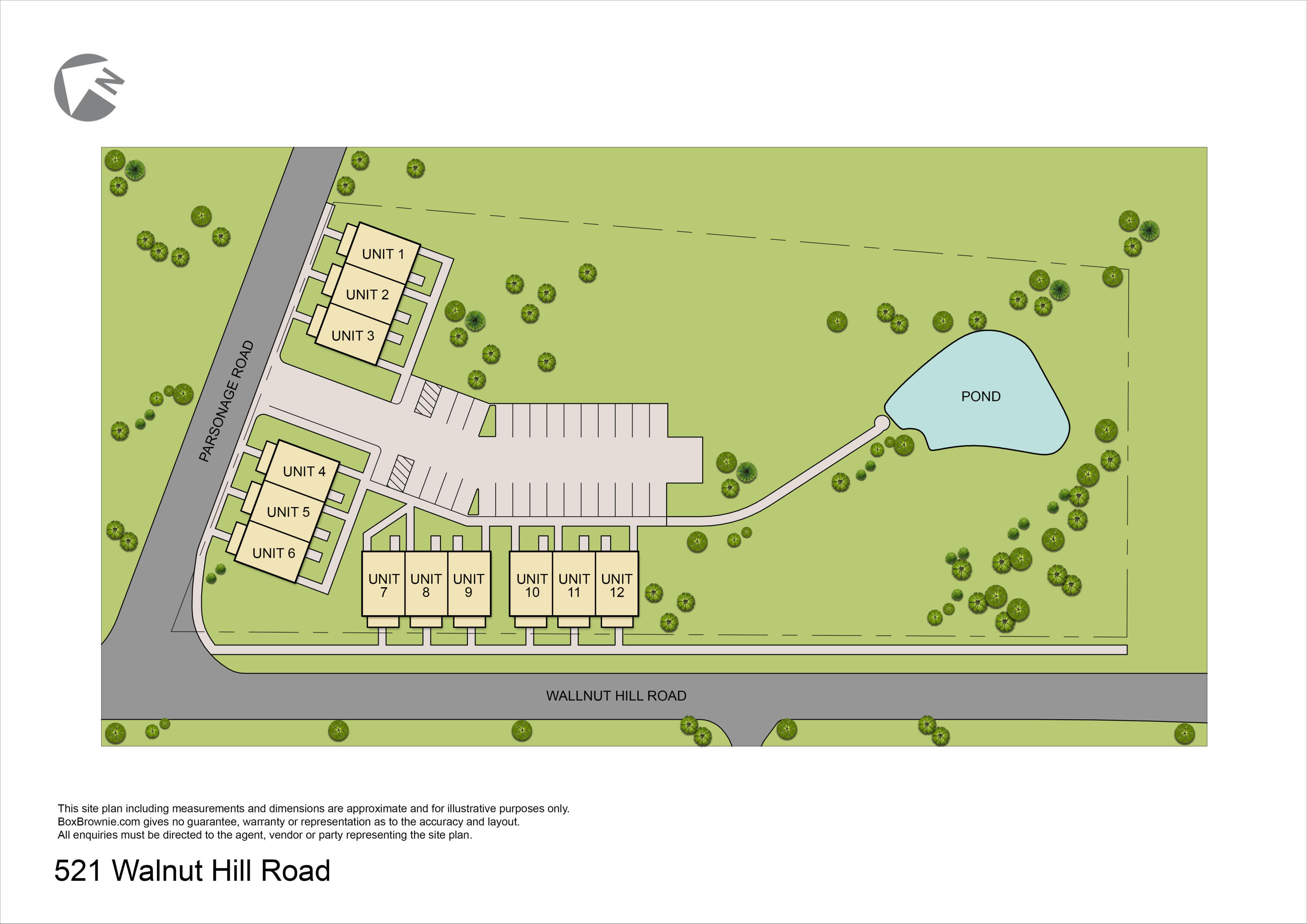 7 Parsonage Road, Unit 4 North Yarmouth, ME 04097 - Photo 39 of 40 8189-3523-site-plan-deacon-hayes-CQ