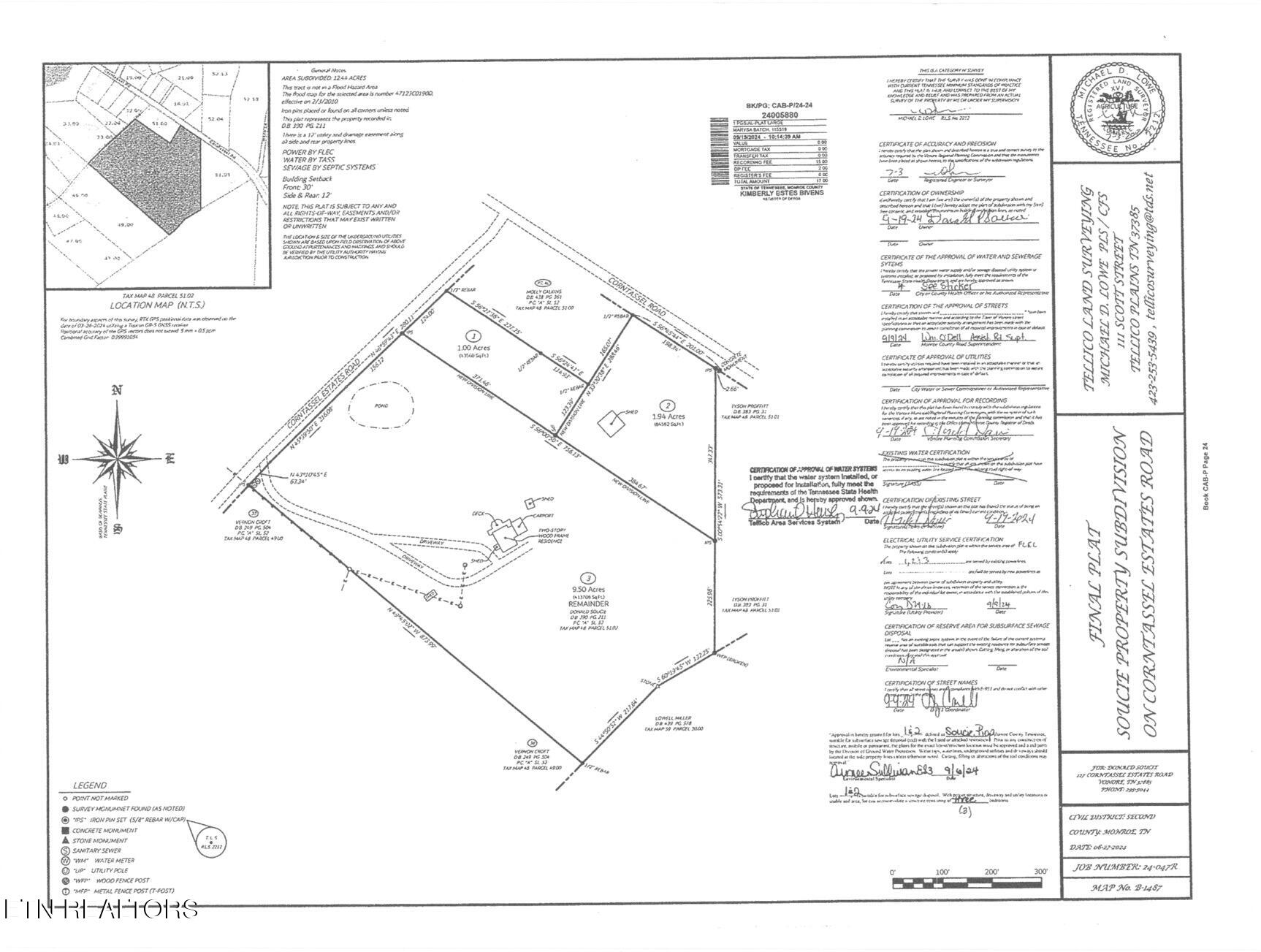 127 Corntassel Road Vonore, TN 37885 - Photo 10 of 13 Survey