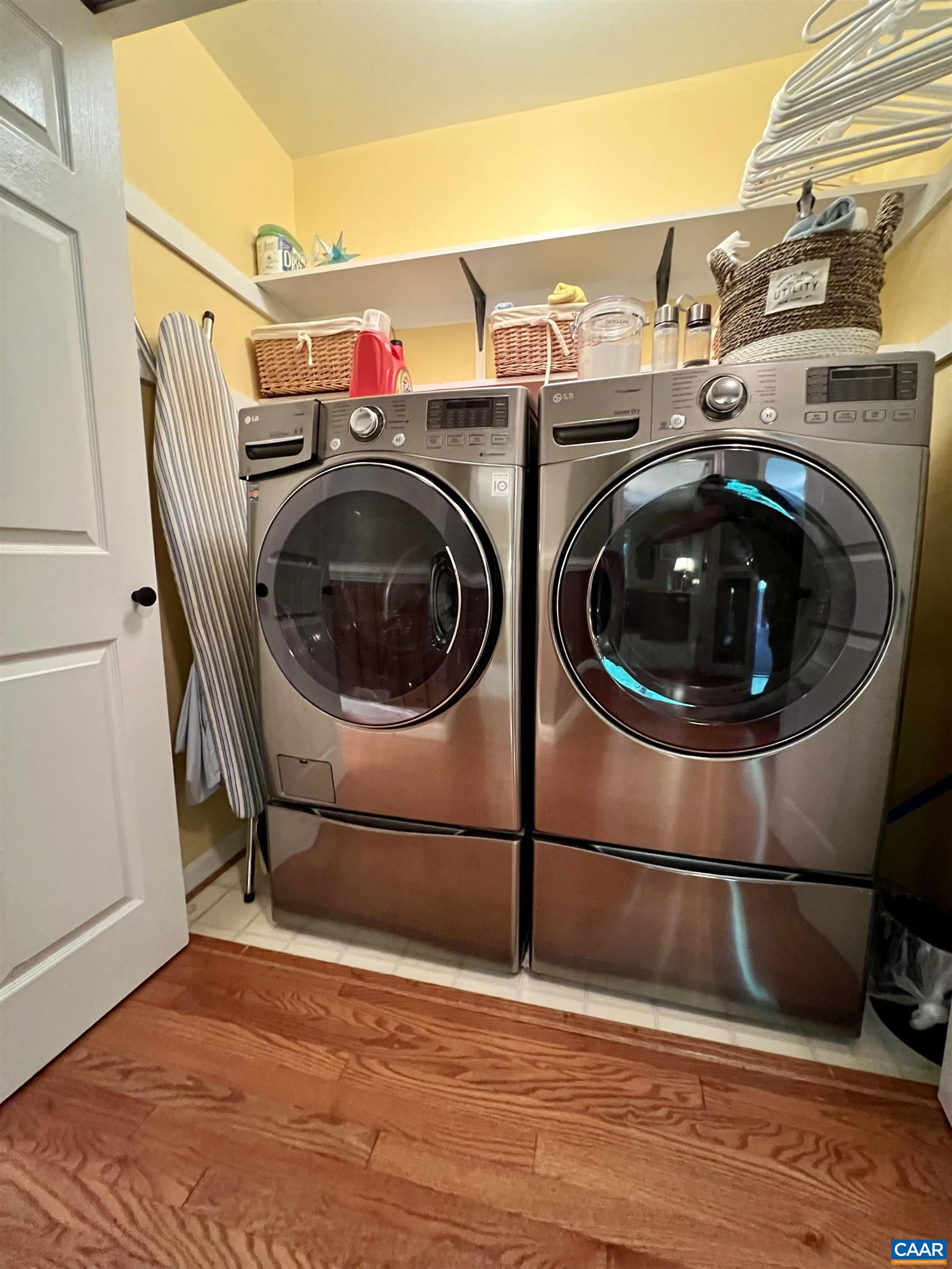1340 Mosby Rch Charlottesville, VA 22901 - Photo 52 of 62 a view of a storage & utility room with washer and dryer