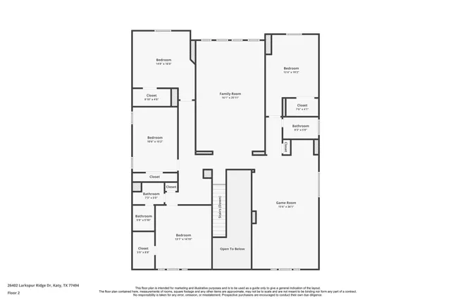 $3,800 | 26402 Larkspur Ridge Drive, Katy, TX 77494